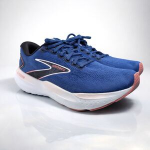 Brooks Running Shoes Women’s 9.5 B Blue Pink Cushioned Sneakers | Lightly Used